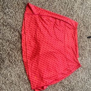 Nike Red Golf Skirt